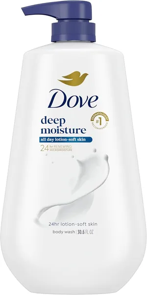 Dove Body Wash Deep Moisture for 24hr Lotion-Soft Skin