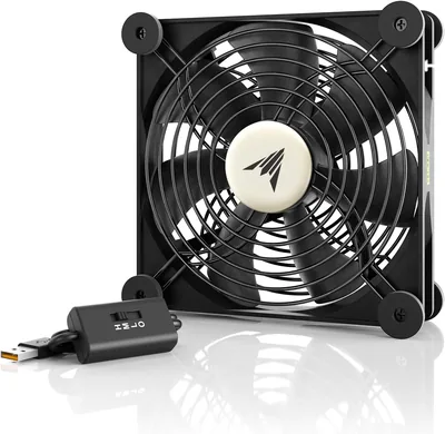 AC Infinity MULTIFAN S4 Quiet 140mm USB Fan - Best Deal