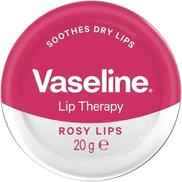 Vaseline Lip Therapy Lip Balm Rose and Almond Oil 20 G