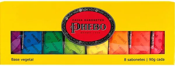 Kit Sabonete PHEBO Amarelo 720g