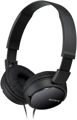 Sony MDR-ZX110 Vouwbare Koptelefoons, Uitstekend Geluid met 30mm Driver, Zwart - 20% Korting
