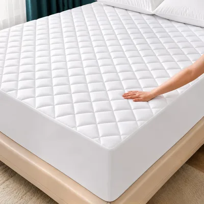 Utopia Quilted Fitted Mattress Pad Queen - Best Deal