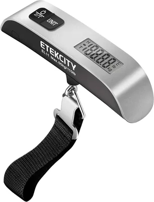 Etekcity Luggage Scale, Digital Portable Handheld Suitcase Weight, Ash Silver, Best Deal