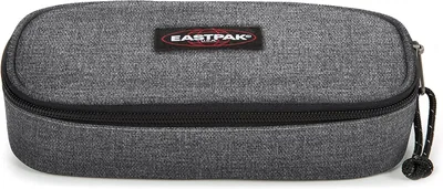 Eastpak Oval - Étui à crayons unique en denim noir (gris) - 31% de réduction