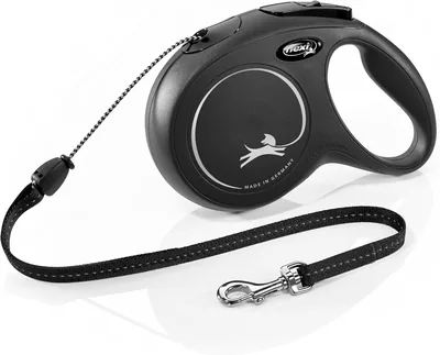Final Touch New Classic Cordon pour Chien FLEXI, 8 m, M, Noir - 35% de réduction