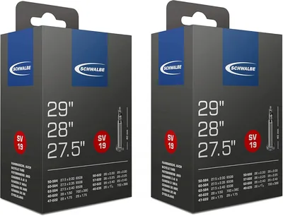 Schwalbe SV19 Innentube - 27.5/28/29/700C/650B - 40mm Presta-Ventil x 2 Best Deal
