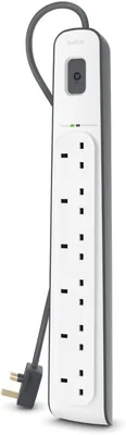 Belkin 6 Way Surge Protection Strip - 35% Off