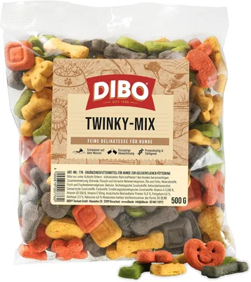 DIBO Twinky Mix 500g Dog Treats - Natural Diet