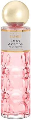 Parfums Saphir Due Amore Eau de Parfum Spray para Mujeres 200 ml - Mejor Oferta