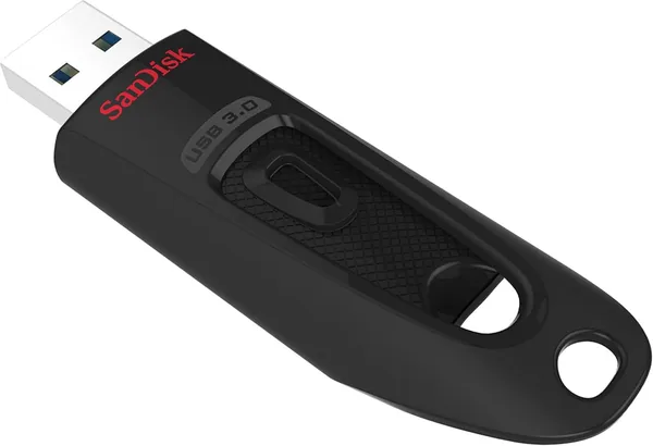 SanDisk Ultra 128 GB USB 3.0 Flash Drive Black