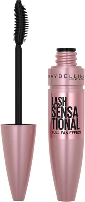 Maybelline Lash Sensational Mascara, Lengthening & Volumizing, Brownish Black