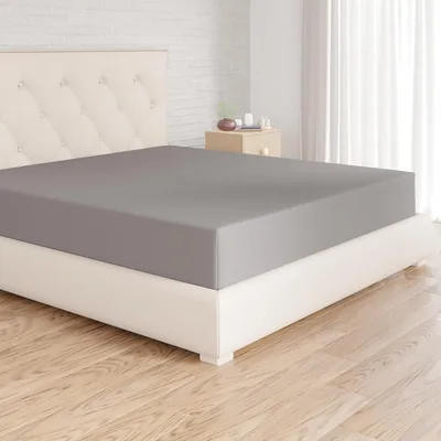 Fodere del letto Amazon Basics, 30 cm, Grigio Scuro