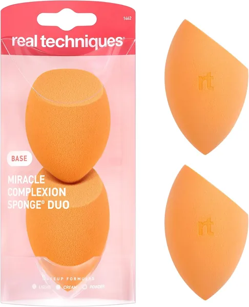 Real Techniques Make-up Sponje, 1 stuk (1x2) - 55% Korting