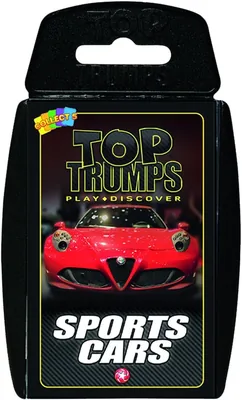Top Trumps Sports Cars Card Game