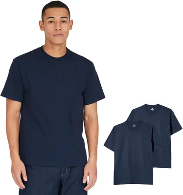 Hanes Beefy T-Shirt Pack of 2 - 100% Cotton Tagless