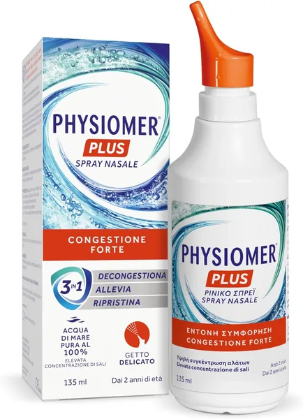 Physiomer Plus Nasal Spray 135ml