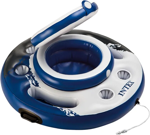 Intex - 56822NP - Refroidisseur Inflatable River Run Rond, Blanc (52% de réduction)