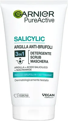 Maschera Purificante in Argilla 3in1 Garnier per Pelle Mista e Impurità
