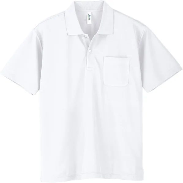 glimmer Dry Mesh Men s Polo Shirt with Pocket, UV Protection, Quick-Drying