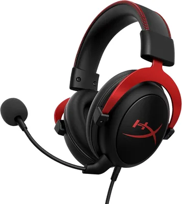 سماعات HyperX Cloud II للألعاب، أحمر - أفضل سعر