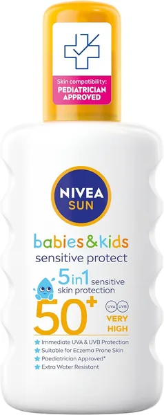 NIVEA SUN Kids Protect & Sensitive Spray (200ml)