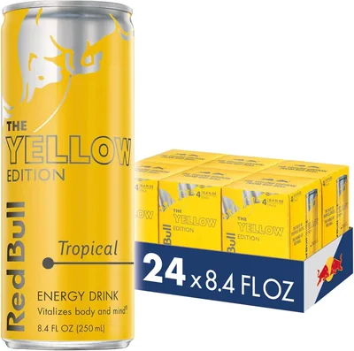 Red Bull Tropical Energy Drink 24 Can Best Deal