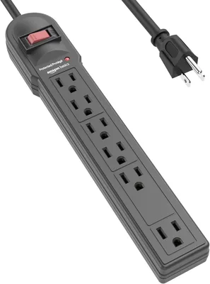Basics Surge Protector 6 Outlet Power Strip Best Deal