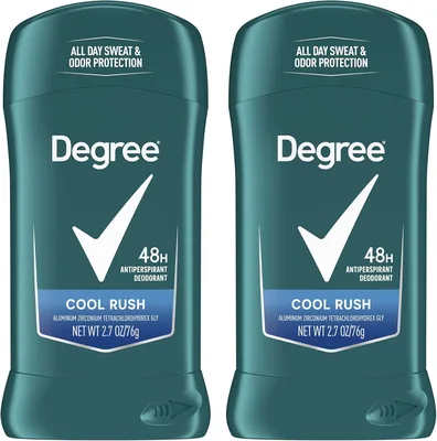 Degree Men Original Antiperspirant Cool Rush Twin Pack Best Deal