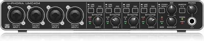 Bellinger UMC404HD 4x4 MIDI/USB Audio Interface - Best Deal