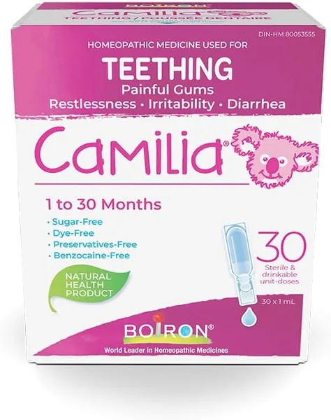 Boiron Camilia Baby Teething Medicine 30 unit-doses