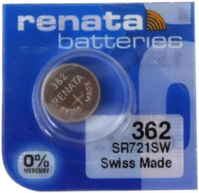 Renata 2x Watch Battery - Silver Oxide Cells, Long Life, Best Deal