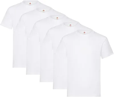 Fruit of the Loom T-Shirt Pack of 5 Best Deal