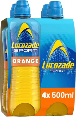 Lucozade Sport Orange 4 x 500ml Best Deal