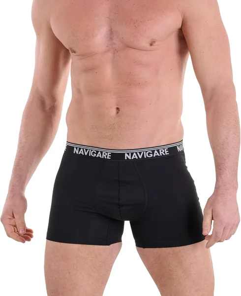 Navigare 6 Uomo Boxer Corti Arte 322 Cotone Elastico Taglie 4-7 Colori Assortiti, Sconto 18%