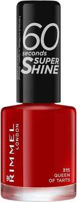 Laca de uñas Rimmel London Super Brillo 60 segundos, Queen Of Tarts 315