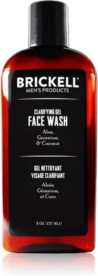 Brickell Men's Clarifying Gel Face Wash