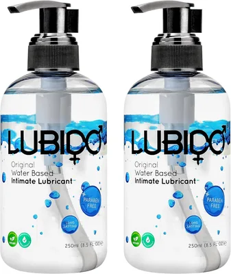 Lubido 2 x 250ml Intimate Lubricant Paraben Free