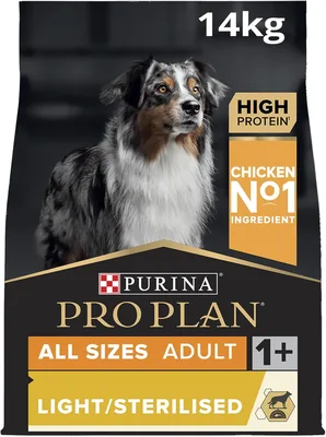 PURINA PRO PLAN | Aliment sec pour chien adulte stérilisé/allégé | Poulet | Contrôle du poids | Sac | Meilleures Offres