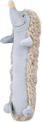 Trixie Pluszowy Jeż Zabawka dla Psa, Szary/Beżowy, 37 cm - Najlepszy Ceny