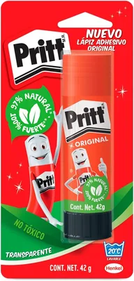 Lápiz adhesivo Pritt: Pegamento seguro para niños y manualidades