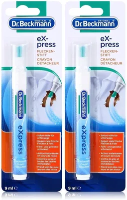 2x Dr. Beckmann Express plama w sztyfcie 9 ml - pomoc w nagłych wypadkach w podróży