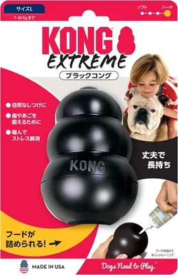 Kong Dog Toy, Black Kong, Large