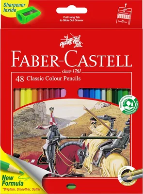 Faber-Castell Vibrant Classic Color Pencils - Pack of 48 Best Deal