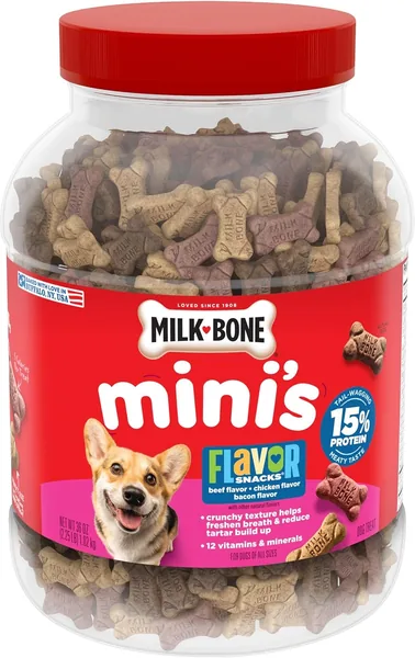 Milk-Bone Flavor Snacks Mini s Dog Biscuits