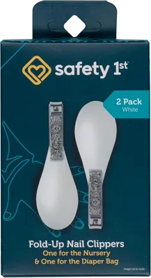 Safety 1st Fold-Up Nail Clippers - 2pk 20% Off