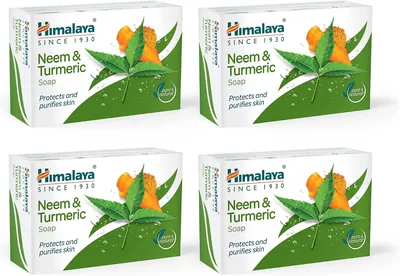 हिमालय हर्बल्स नीम और तुलसी साबुन, 125gm (पैक ऑफ 4) - 41% छूट सहेजें Rs.20