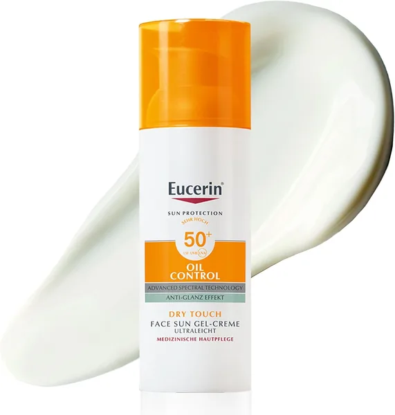 Eucerin Sun Gel Cream Oil Control Anti-Shine Effect SPF 50+ 50 ml