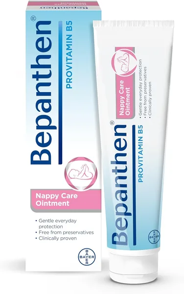 Bepanthen Nappy Care Ointment | Nappy Cream with Provitamin B5 | Suitable for Newborns Skin
