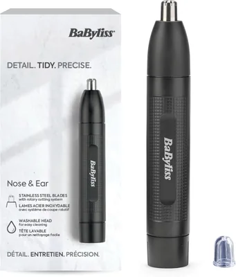 Tondeuse à poils naseaux et auriculaires BaByliss - 50% de réduction