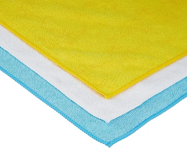 Amazon Basics Mikrofibrer Reinigingsväskor, Packa av 12, Multikolör, 30.5 L x 40.5 cm